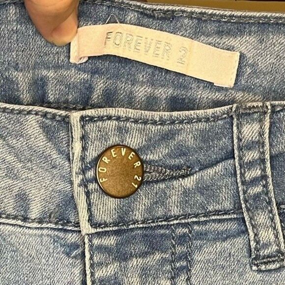 Forever 21 Women’s Light Wash High Waist Skinny Jeans Size 24 - Picture 3 of 6